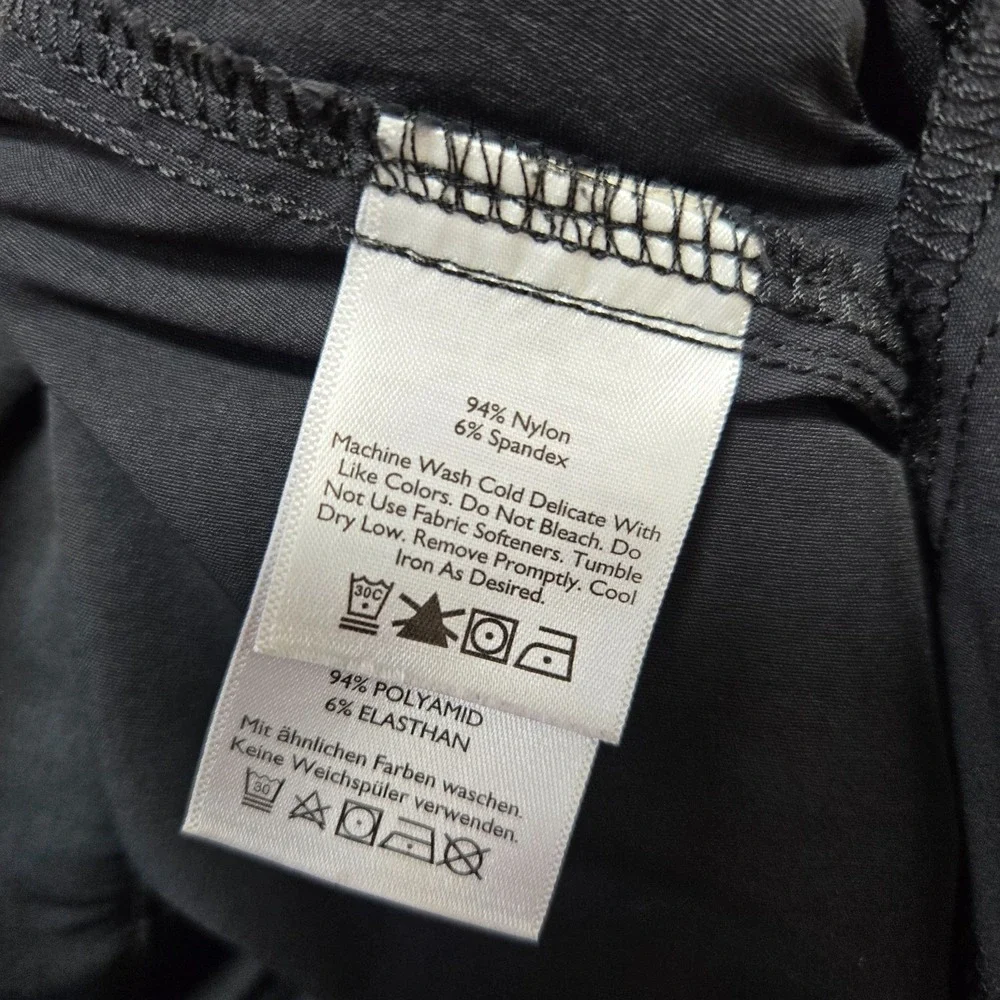 Eddie Bauer Pants Mens 35x32 Black Travex Performance Nylon Stretch Hiking